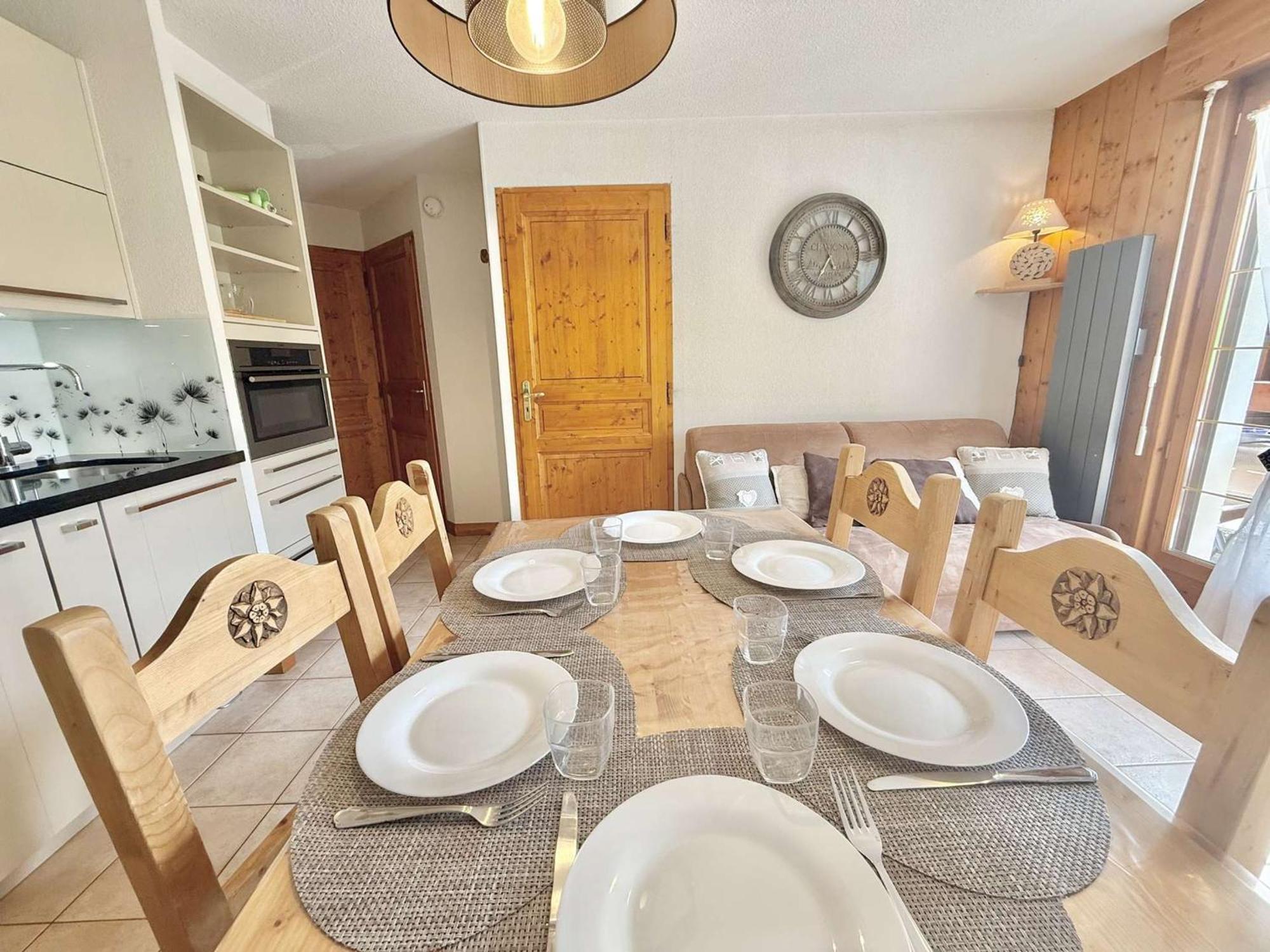 Appartement 2 Pieces Cabine A Praz-Sur-Arly - 6 Personnes Avec Parking - Fr-1-603-10 Luaran gambar